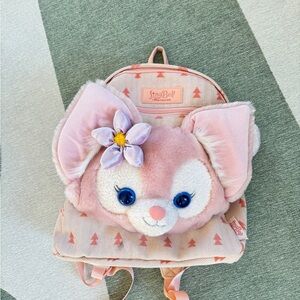 Pink and Cream Disney linabell Backpack